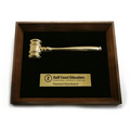 Gold Gavel Shadow Box